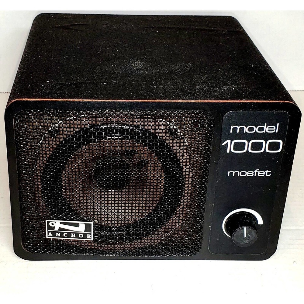 Anchor AN1000 Mosfet Portable Powered Monitor Speaker PA Amplifier Vintage Works
